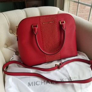 Michael Kors Cindy Dome Satchel